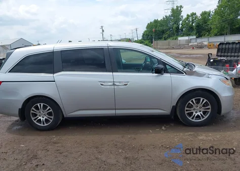 2013 Honda Odyssey Ex-L из США, поврежденный, VIN 5FNRL5H61DB062941